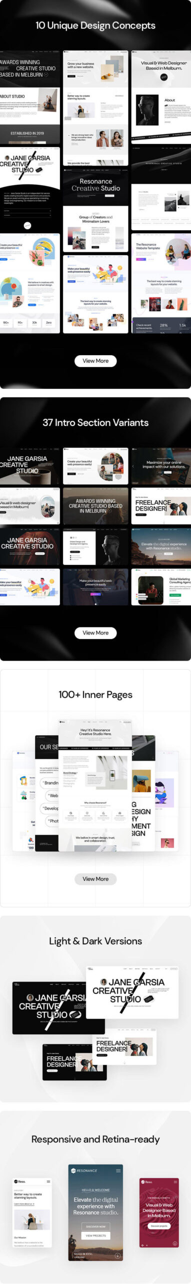 Resonance - Creative & Multipurpose NextJs Template 