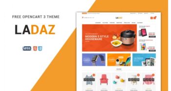 So Ladaz – Free Responsive OpenCart 3.x & 2.3.x Theme