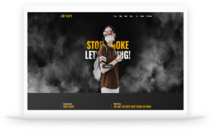 Free Online Vape Shop Joomla Template: GT Vape